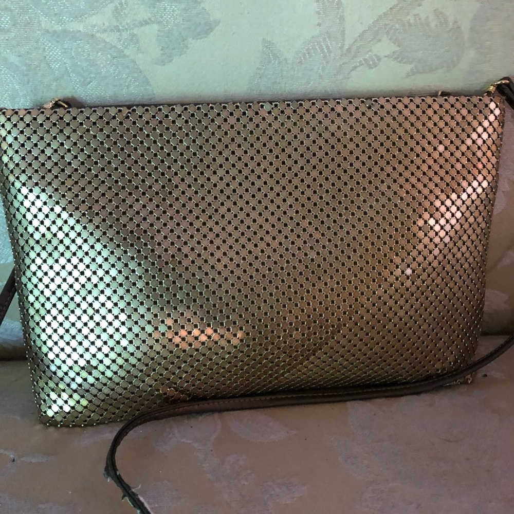 Vintage Whiting and Davis Gold Mesh Purse